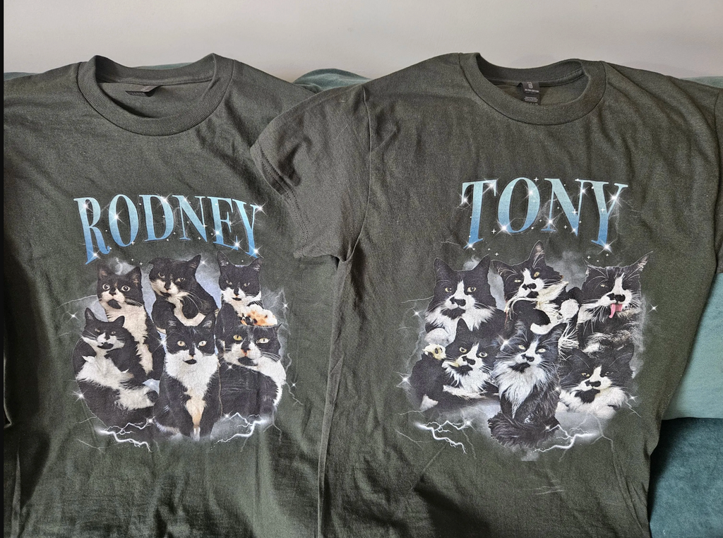 Personalised 90s Bootleg Rap Style Pet Hoodie