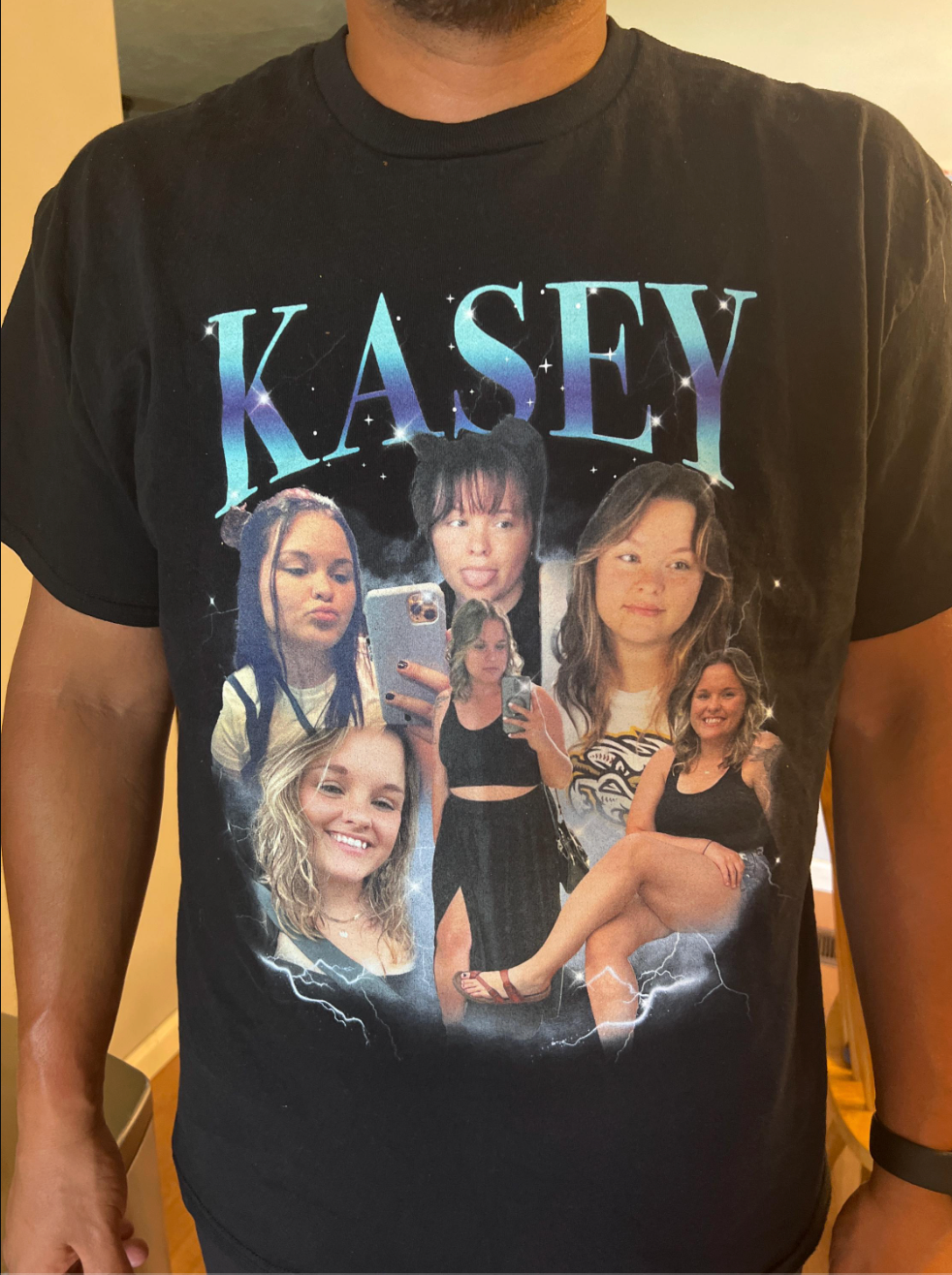 Custom Person Vintage 90s Style Bootleg Rap T-shirt